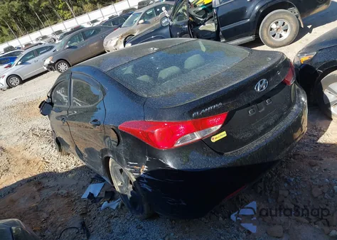 2013 Hyundai Elantra Gls from USA, damaged, VIN 5NPDH4AE2DH271629